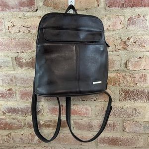Liz Claiborne brown backpack